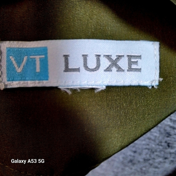 Vt Luxe Green Cape/Raincoat Women's One Size - Picture 7 of 7